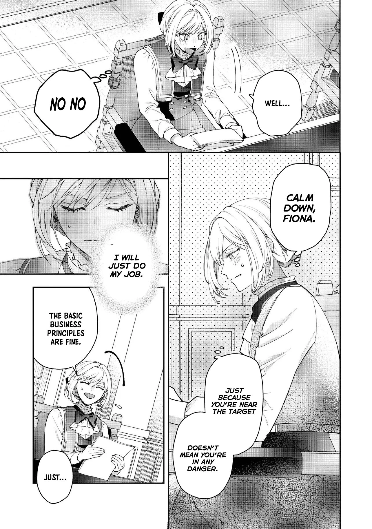 She's a Sickly Villainess, but Her Fiancé Is So Overprotective That She Wants to Run Away Chapter 19 Page 13